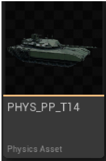 Post Process Physics Asset